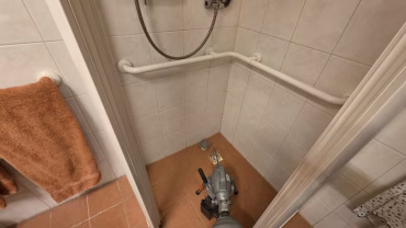 Douche ontstoppen
